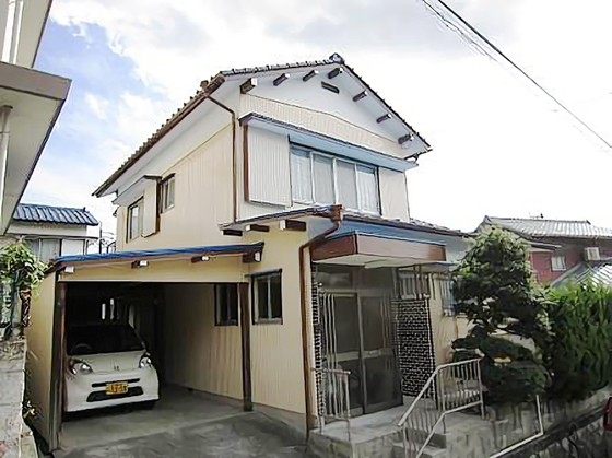 日進市　塗装　外壁　屋根　愛知県　外壁リフォーム　値段　相場　フッ素 ガイナ